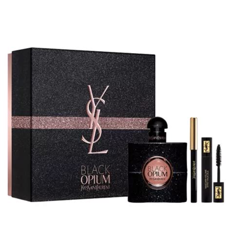 ysl black opium gift set|boots black opium gift set.